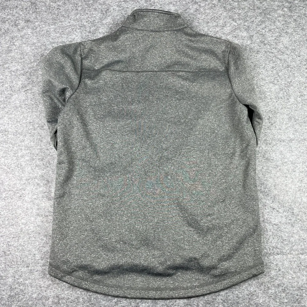 Army West Point Jacket Mens M Gray Champion Full Zip Fleece Lined Performance